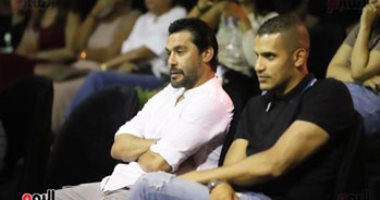 الصقر أحمد حسن ضيف شرف بطولة الجونة للإسكواش 