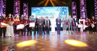 المهرجان القومى للسينما المصرية يكرم رجاء حسين وعبد العزيز مخيون والتلمساني.. صور