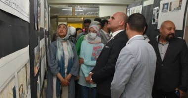 جامعة الأقصر تفتتح معرض تصميمات العمارة الداخلية بكلية الفنون الجميلة