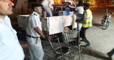 حملة مكبرة لإخلاء حديقة الصداقة الجديدة بأسوان من الخارجين على القانون