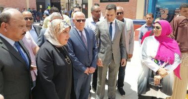 بتكلفة 150 مليون جنيه وبطاقة 40 ألف متر مكعب فى اليوم.. محافظ بورسعيد يفتتح محطة صرف صحى الضواحى.. تخدم 220 ألف مواطن.. واللواء عادل الغضبان: افتتاح أعمال تطوير شارع 23 ديسمبر نهاية الشهر المقبل .. صور