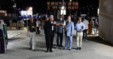محافظ جنوب سيناء يشدد خلال جولة ليلية على ضرورة انتهاء المشروعات في مواعيدها المحددة