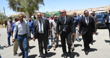 محافظ قنا: توريد 157 ألفا و394 طن قمح بالصوامع والشون .. صور