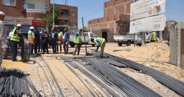 نائب محافظ بنى سويف يتفقد مشروعات"حياة كريمة " فى المحافظة