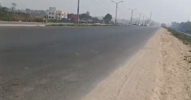 إصابة شخصين إثر انقلاب سيارة ملاكى على طريق أسيوط الغربي 