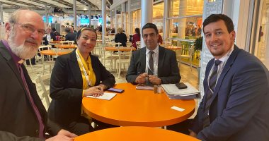 وزيرة البيئة خلال لقاء أمين جمعية التحالف الإنجيلى: Cop27 مؤتمر لكل الأطياف