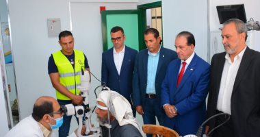 حياة كريمة.. قوافل جامعة طنطا تعالج 577 حالة وتجرى 6 عمليات جراحية بمطروح