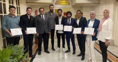 فوز طلاب كلية الفنون الجميلة جامعة حلوان فى مهرجان إبداع العاشر