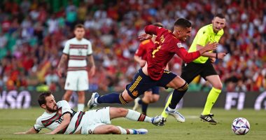 منتخب البرتغال يقتنص تعادلا مثيرا من إسبانيا في دوري الأمم الأوروبية.. فيديو