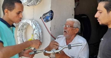 عادل "أسطورة العجل القديم".. قصة كفاح عجلاتى بقاله 53 سنة.. لايف وصور