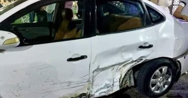 إعادة الحركة المرورية بطريق بور توفيق بعد تعطلها بسبب حادث مرورى