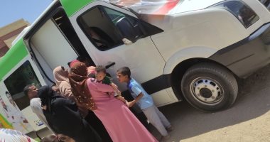 حياة كريمة بقنا.. الكشف على 511 مواطنا فى قافلة مجانية بقرية نجع السويس.. صور