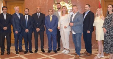 وفد رجال أعمال بولندى يزور غرفة القاهرة لزيادة التبادل التجارى مع مصر