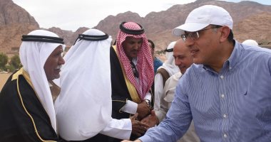 مشايخ القبائل بسانت كاترين يشكرون الرئيس السيسي على تنفيذ مشروع التجلى الأعظم