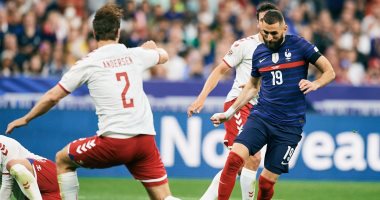 منتخب فرنسا يسقط أمام الدنمارك بثنائية مثيرة فى دورى الأمم الأوروبية.. فيديو