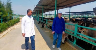 مدير مديرية الطب البيطري بالغربية يتابع برنامج تحصينات الحيوانات الجديدة