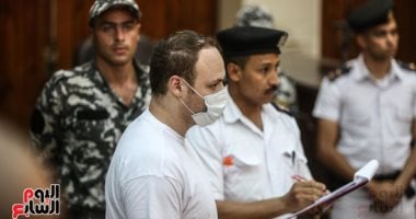 لحظة الحكم على كريم الهواري فى حادث الشيخ زايد.. فيديو لايف