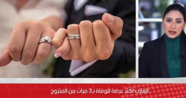 هنفرح بيك إمتى؟.. العازب أكثر عرضة للوفاة بـ3 مرات من المتزوج "فيديو"