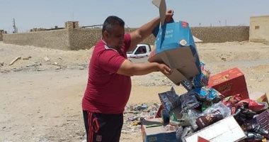 تنفيذ حملة للتفتيش على المحلات والكافيتريات بوسط سيناء