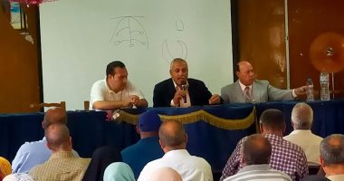 معاون وزير الزراعة يجتمع بقيادات المديرية بالغربية لمناقشة المستهدف من القمح