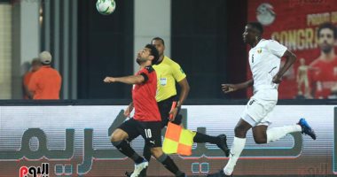 شوط سلبي بين منتخب مصر وغينيا فى التصفيات المؤهلة لأمم أفريقيا.. صور 