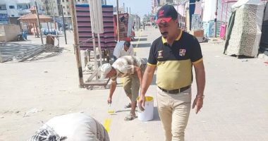 تأهيل مدينة جمصة لاستقبال موسم الصيف والمصطافين.. صور