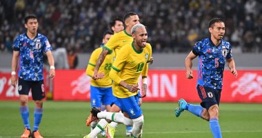نيمار يقود البرازيل للفوز على اليابان وديا بهدف من ضربة جزاء 