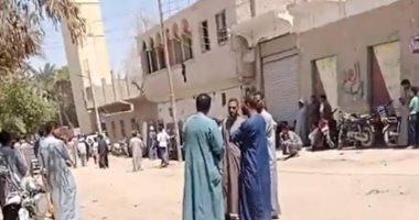 تشييع جثامين ضحايا مذبحة أبومناع بقنا وسط حزن الأهالى وإجراءات أمنية مشددة