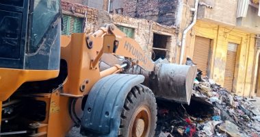 رفع 427 طن مخلفات أتربة وردم  بنطاق حي غرب الإسكندرية 