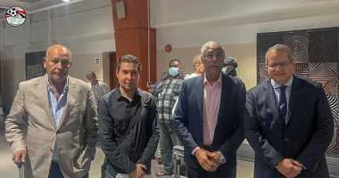 السفير المصرى بمالاوى يستقبل بعثة منتخب مصر استعدادا لمواجهة إثيوبيا.. صور