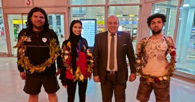 منتخب الباراتايكوندو يعود للقاهرة بعد برونزية الجائزة المبرى ببلغاريا 