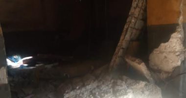 إصابة شخص فى انهيار سقف عقار بحى الجمرك فى الإسكندرية