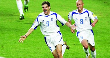 جول مورنينج.. رأسية خاريستياس تقود اليونان للقب يورو 2004 أمام البرتغال 