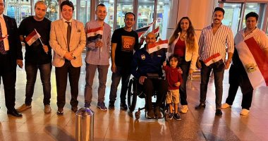 منتخب السباحة البارالمبية يغادر القاهرة للمشاركة ببطولة العالم فى البرتغال.. صور