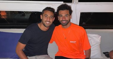 أحمد ياسر ريان يقابل محمد صلاح خلال إجازته: الملك المصري.. صورة