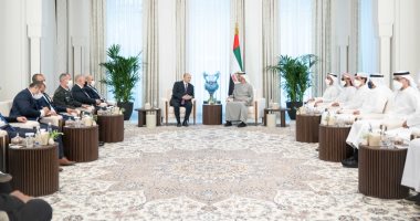 الشيخ محمد بن زايد يبحث مع رئيس وزراء إسرائيل سبل التعاون الثنائى