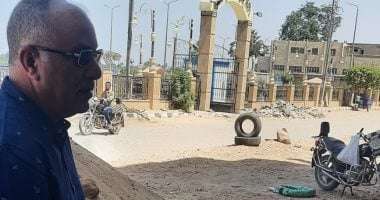 تجميل وإنارة الكورنيش الجديد بمدينة إسنا فى الأقصر لخدمة المواطنين
