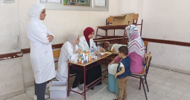الكشف على 1240 حالة وصرف العلاج مجانا بقافلة حياة كريمة لجامعة كفر الشيخ