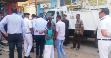 حملة مكبرة لرفع وإزالة 450 حالة إشغال بمدينة أسوان.. صور