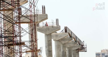 إنشاء محطات مونوريل العاصمة الإدارية الجديدة × 14 مشهدا