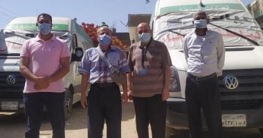 حياة كريمة ببنى سويف.. الكشف وتوفير العلاج لــ1345 مواطنا بطما فيوم.. صور