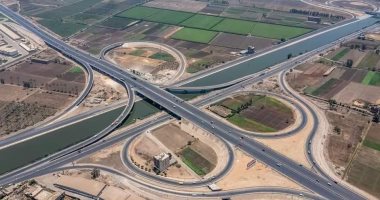 طريق بنها المنصورة الحر شرق الرياح التوفيقى يربط محافظات الدلتا ويختصر الوقت للنصف.. ويربط ميناء دمياط بـ6 محافظات والطريق الإقليمى وإسكندرية الزراعى.. وتكلفته 4.3 مليار جنيه ويخلق كورنيش جديدا لبنها.. صور