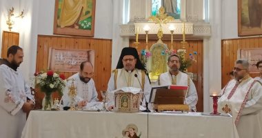الأنبا بشارة جودة يترأس قداس عيد القديس أنطونيوس البدوانى