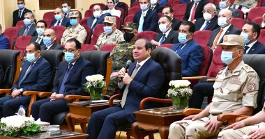 بدء فعاليات افتتاح مشروعات الإنتاج الحيوانى والألبان بحضور الرئيس السيسي