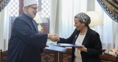 بروتوكول تعاون بين وزارة البيئة والأزهر الشريف.. صور 