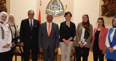 جامعة الزقازيق تستقبل وفد هيئة أمديست وبرنامج الجامعات الحكومية بالوكالة الأمريكية