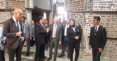 صور.. السفير الفرنسى من البحيرة: تقديم كل الدعم لتطوير المناطق الأثرية برشيد
