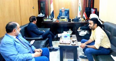  وكيل صحة الغربية يستقبل نقيب الأطباء ووفدا من النقابة