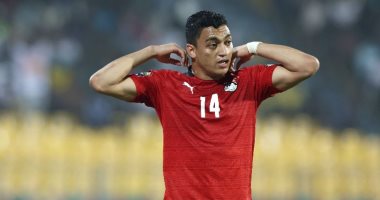 مصطفى محمد يحرز هدف التقدم لمنتخب مصر فى مرمى بلجيكا.. فيديو