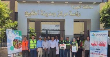 مياه الشرب بالجيزة تكثف جهودها التوعوية والمجتمعية بقرى حياة كريمة